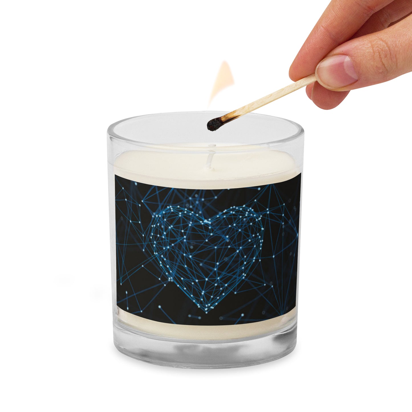 Holiday Candle Gift in Star Galaxy