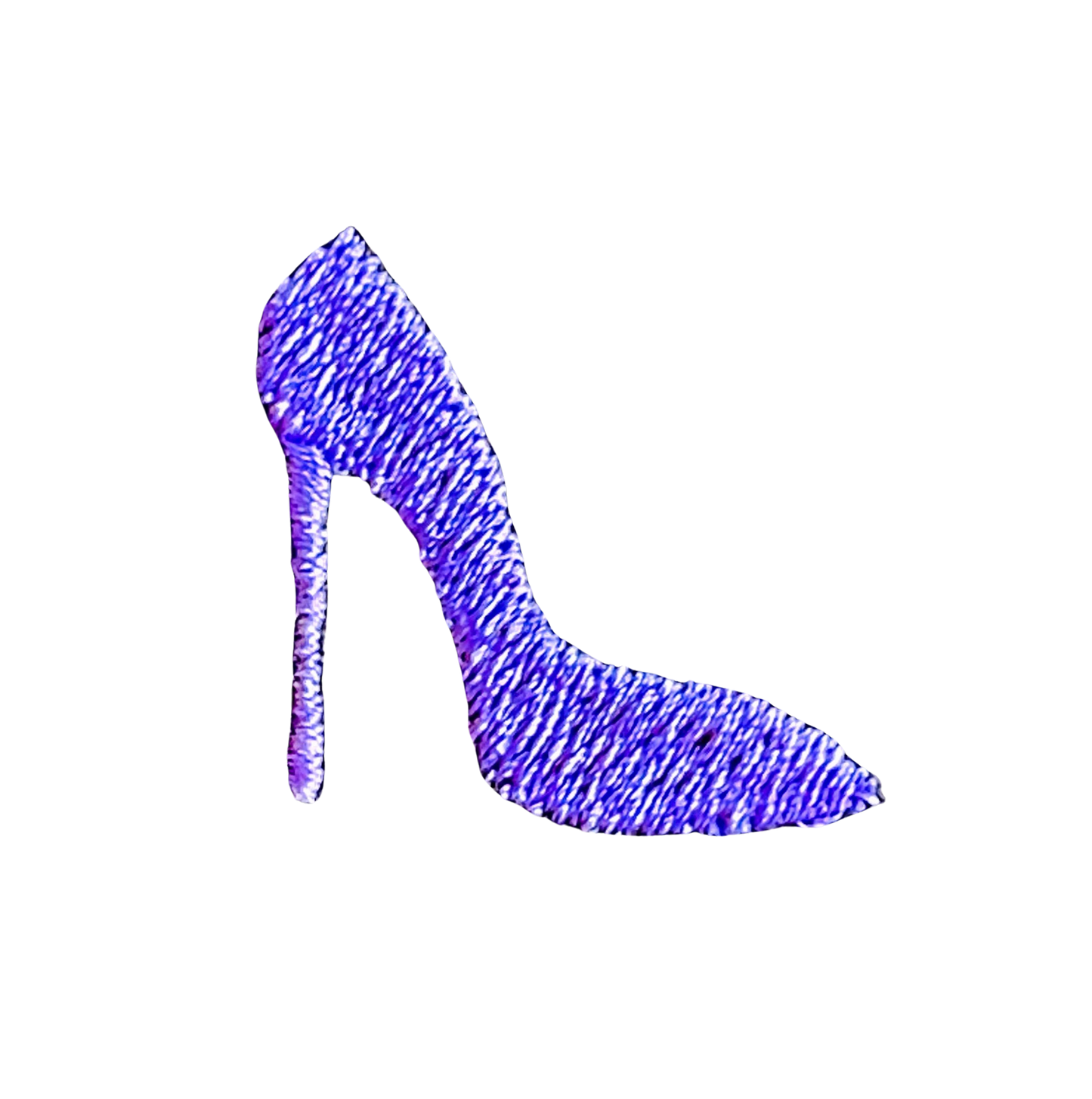 Embroidered Women T-shirt Tee In Stiletto Design