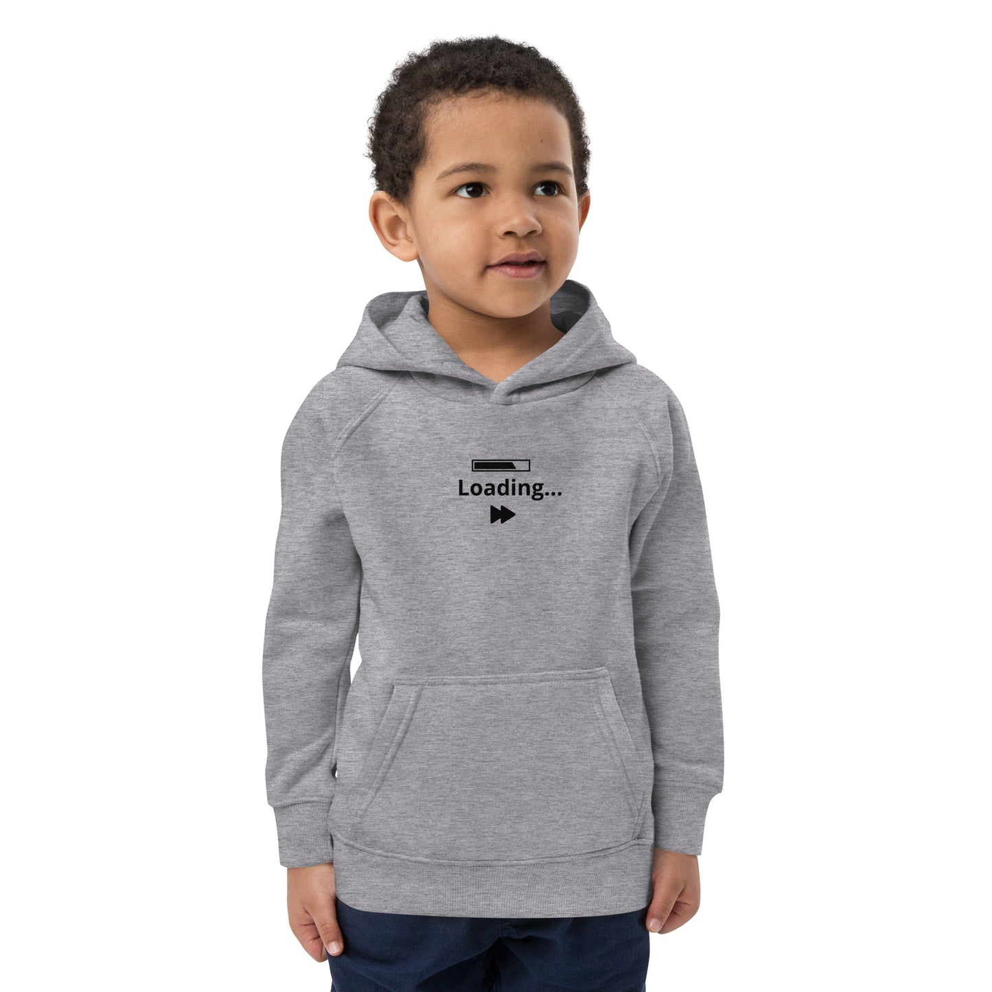 Premium Kids Eco Hoodie Sweatshirt In Loading