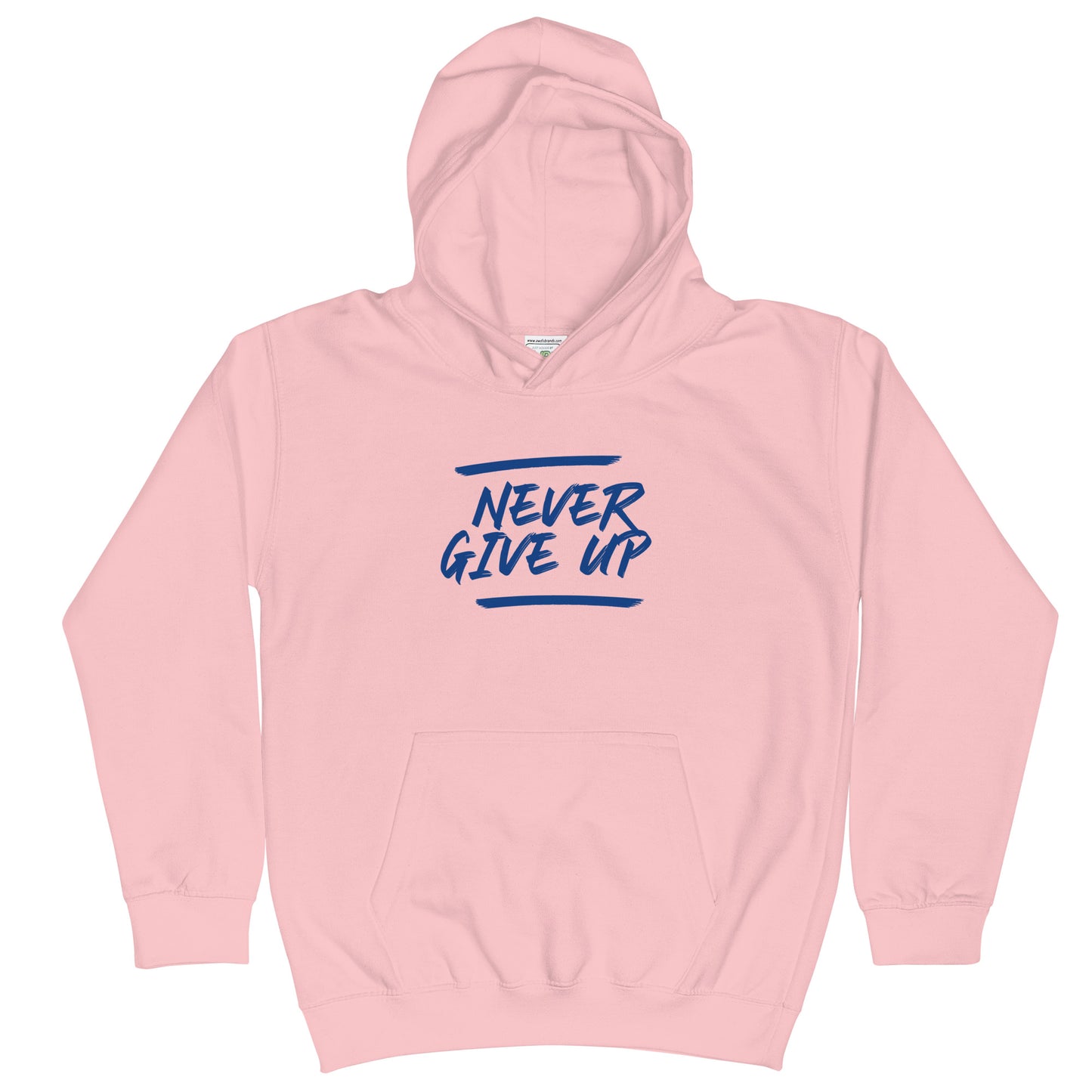 Kids Graphic Hoodie In Never Give Up