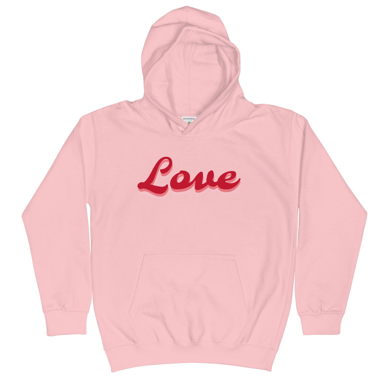 Kids Graphic Hoodie in Love