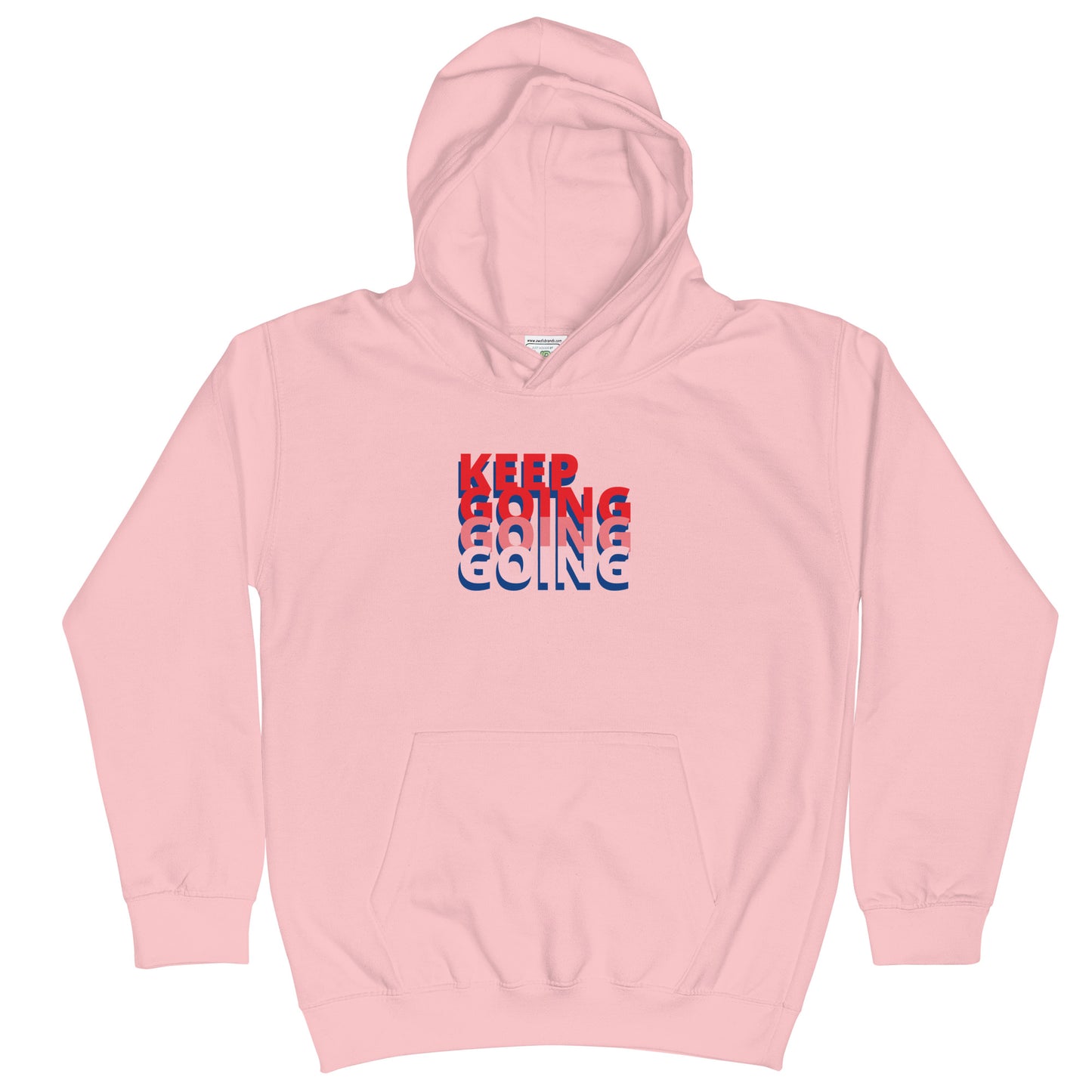 Kids Graphic Hoodie In Keep Going