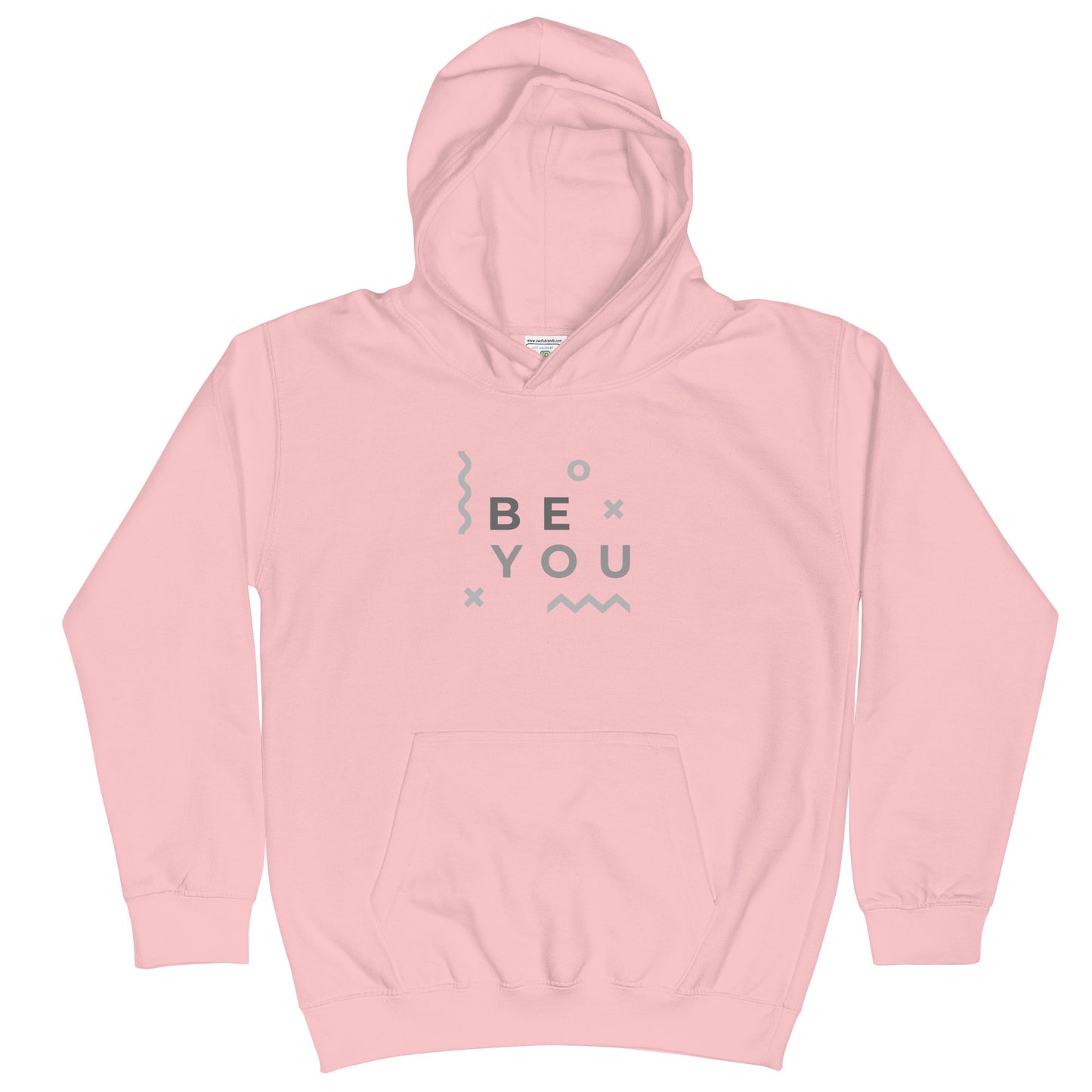 Kids Graphic Hoodie In Be You