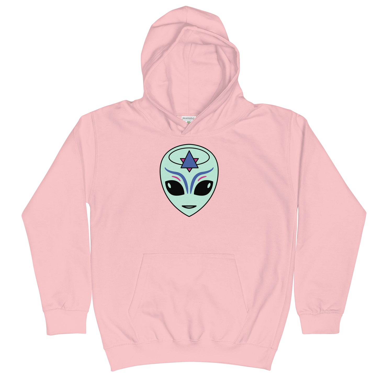 Kids Graphic Hoodie In Alien