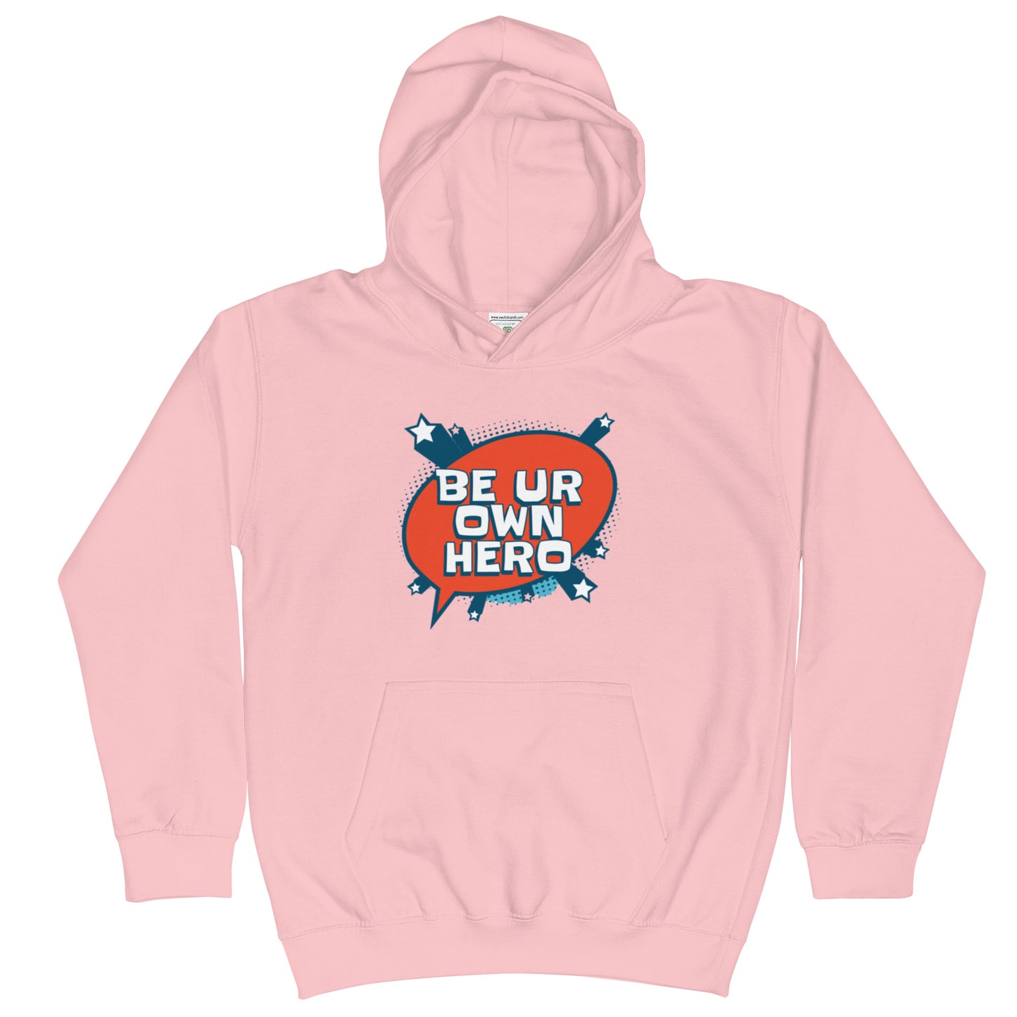 Kids Graphic Hoodie In Be Your Own Hero