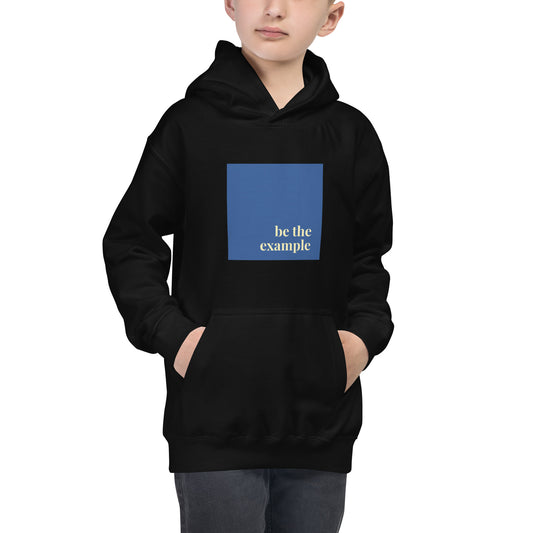 Kids Graphic Hoodie in Be The Example