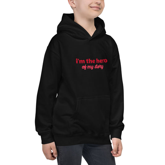 Kids Graphic Hoodie I'm The Hero