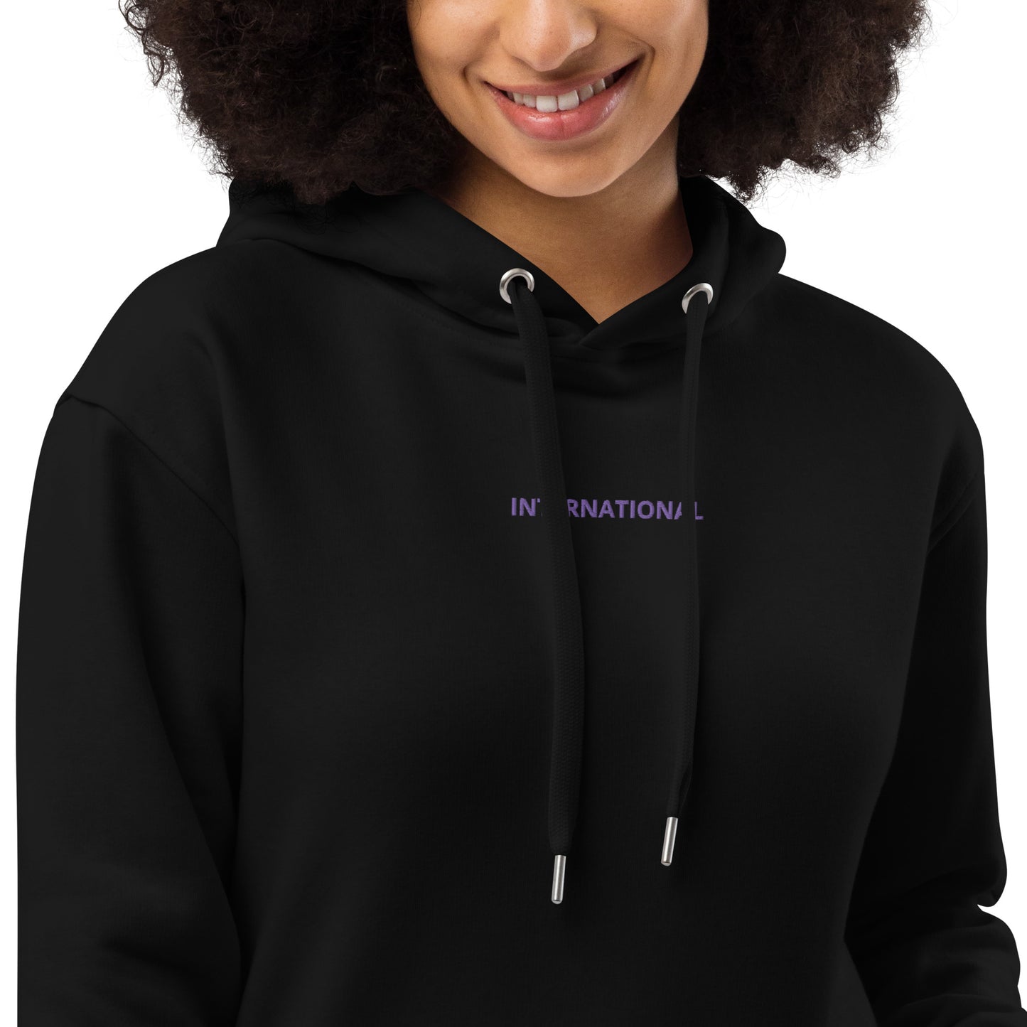 Premium Graphic Unisex Eco Hoodie Sweatshirt in International