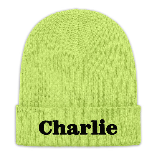 Unisex Personalized Monogram Beanie