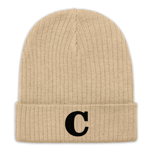 Unisex Eco Personalized Monogram Beanie