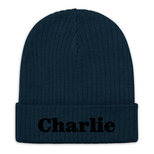 Unisex Personalized Monogram Beanie
