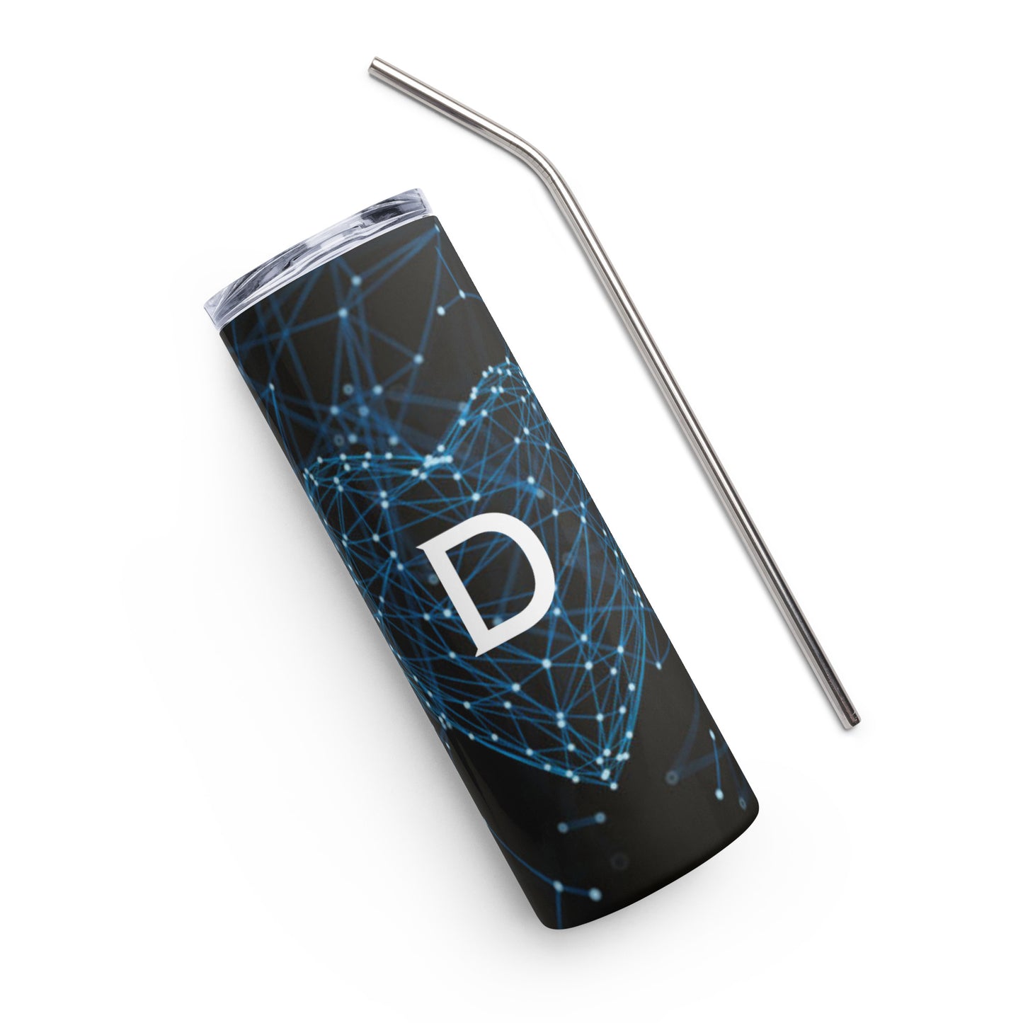 Personalized Monogram Stainless Steel Tumbler