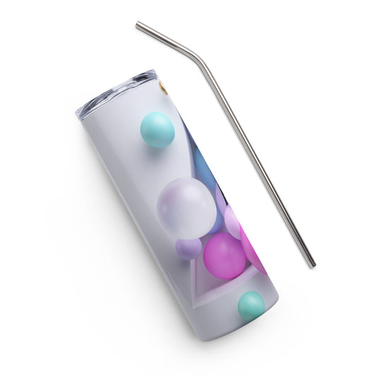 Personalized Monogram Stainless Steel Tumbler