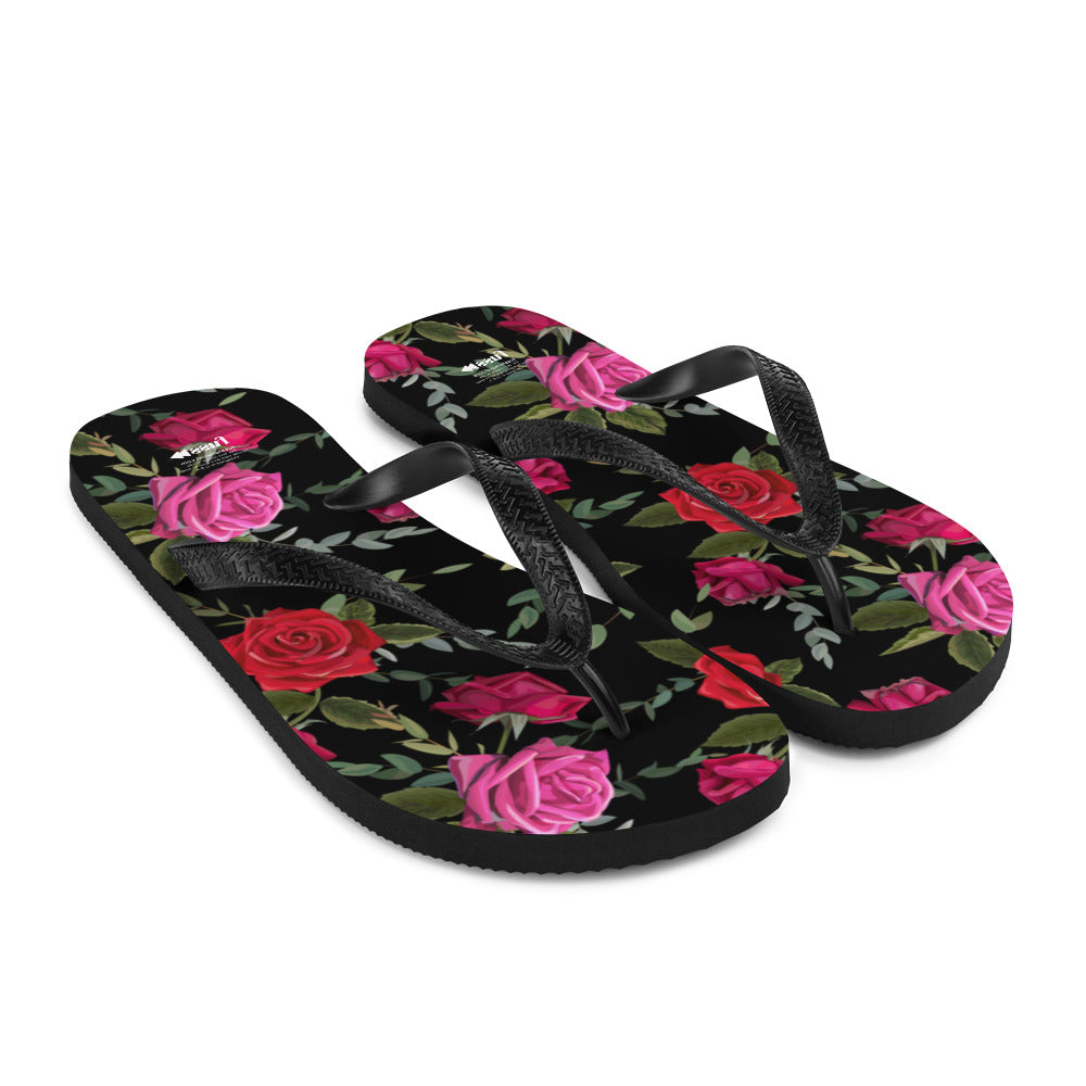 Flip-Flops in Floral