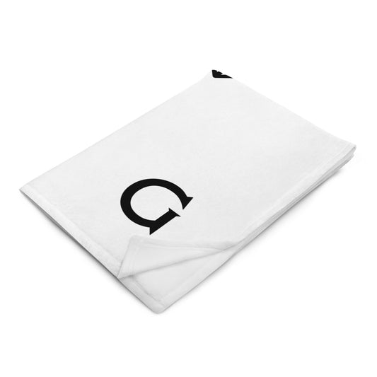 Personalized Monogram Baby Throw Blanket