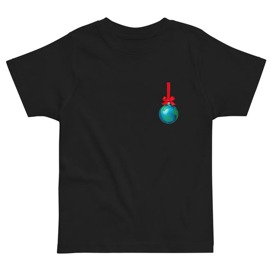 Holiday Kids Toddler T-shirt In Planet Ornament