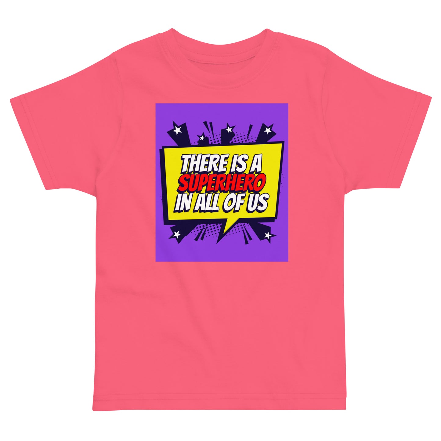 Kids Toddler T-shirt in There is a Superhero in All of Us