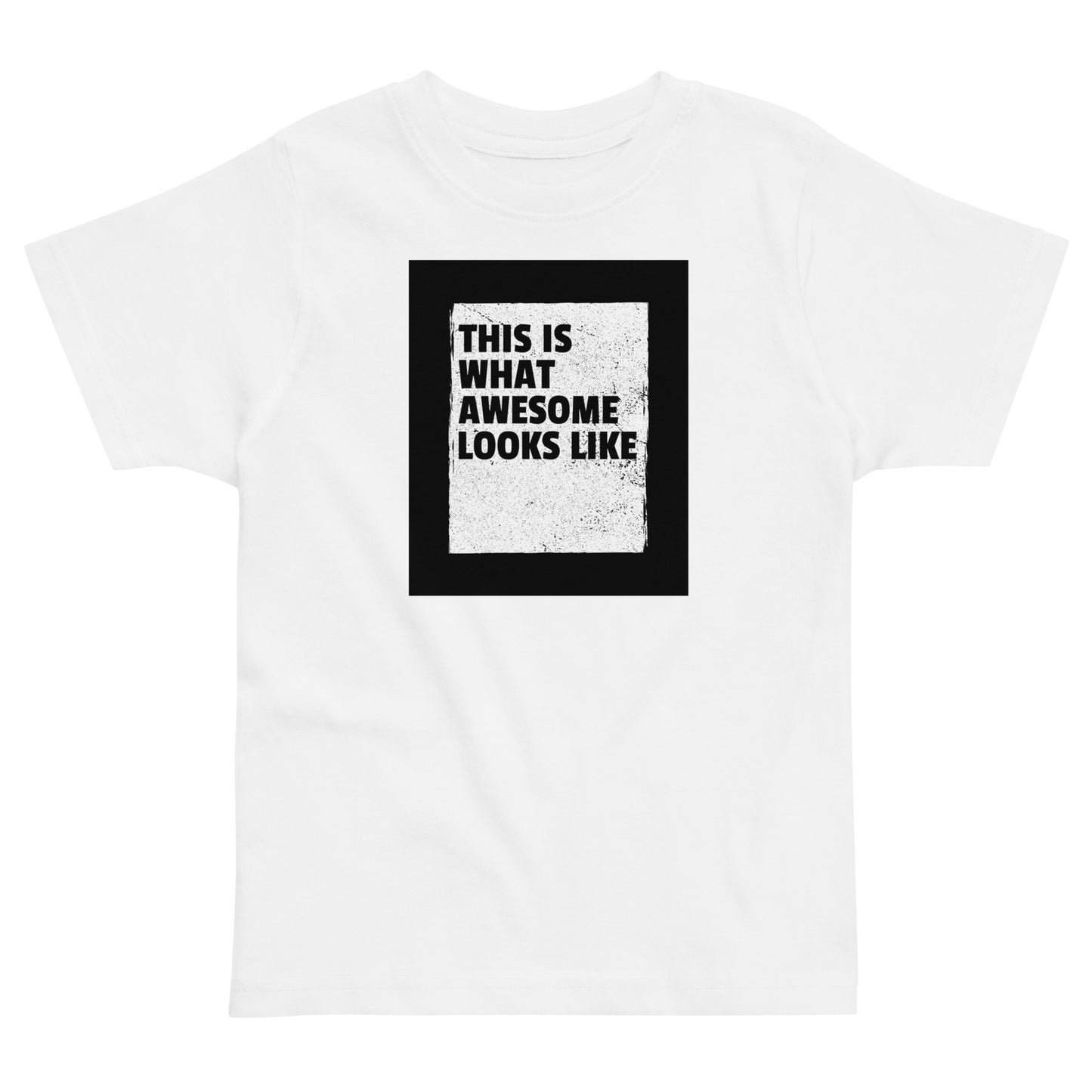 Kids Toddler T-shirt in This is what awesome look like