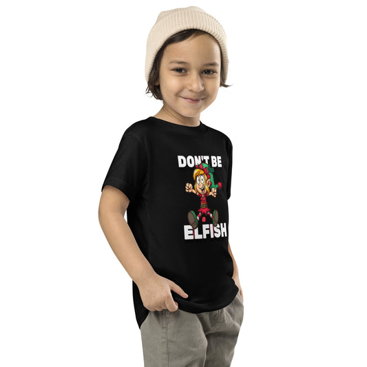 Holiday Kids Toddler T-shirt in Don't Be Elfish