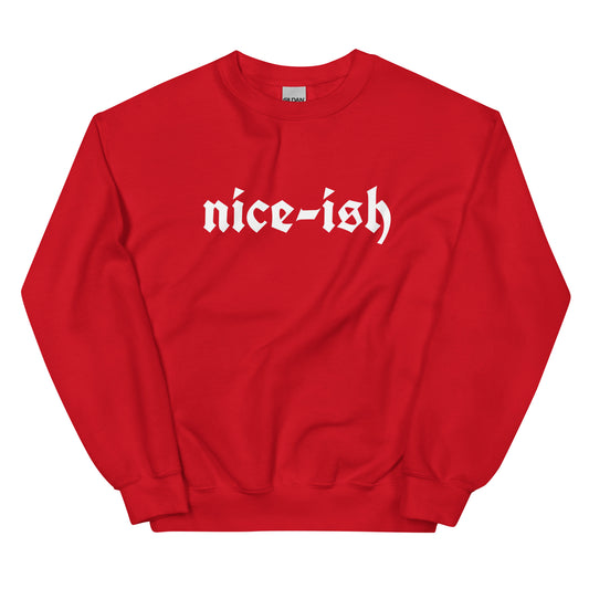 Holiday Sweatshirt in Nice-ish