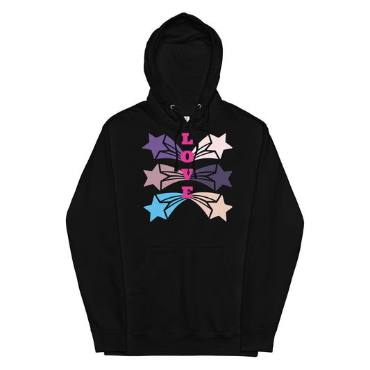 Unisex Graphic Hoodie In Love Design