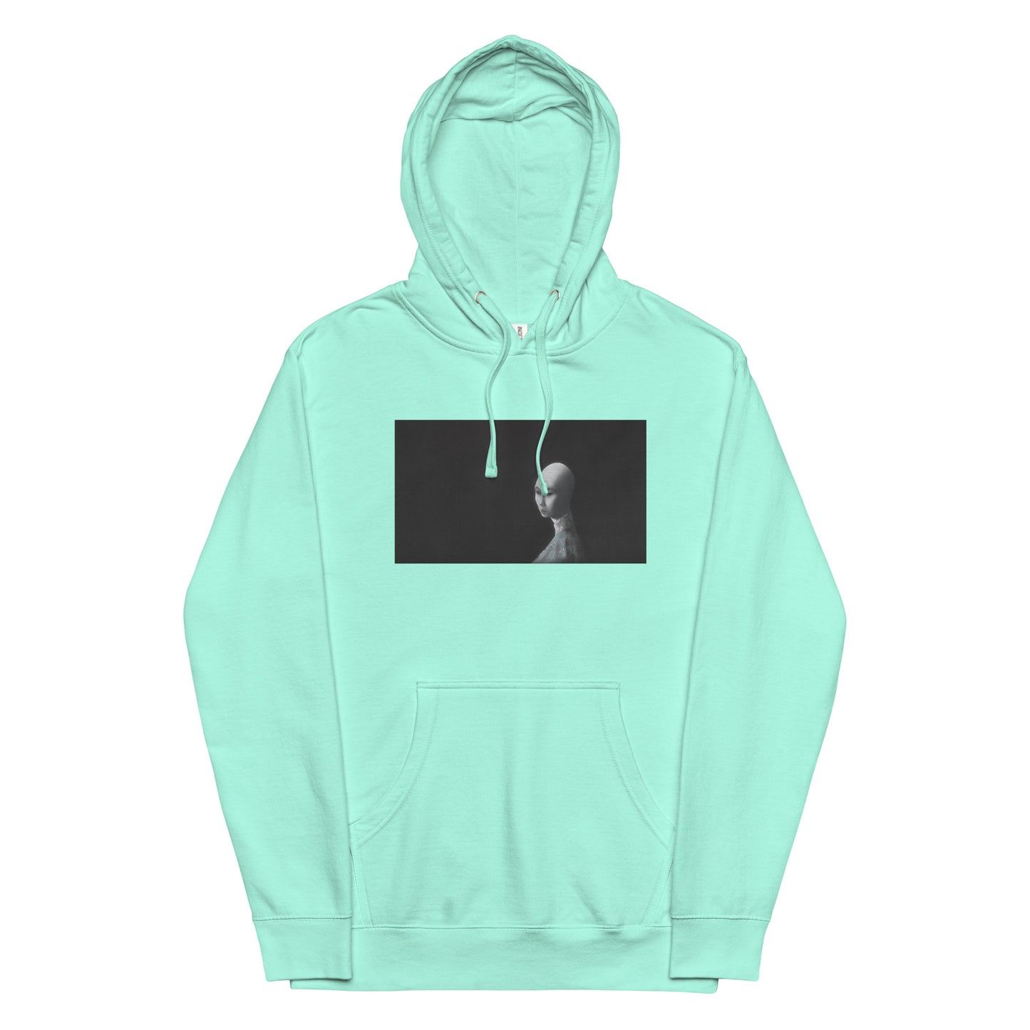 Unisex Graphic Hoodie in Alien Design