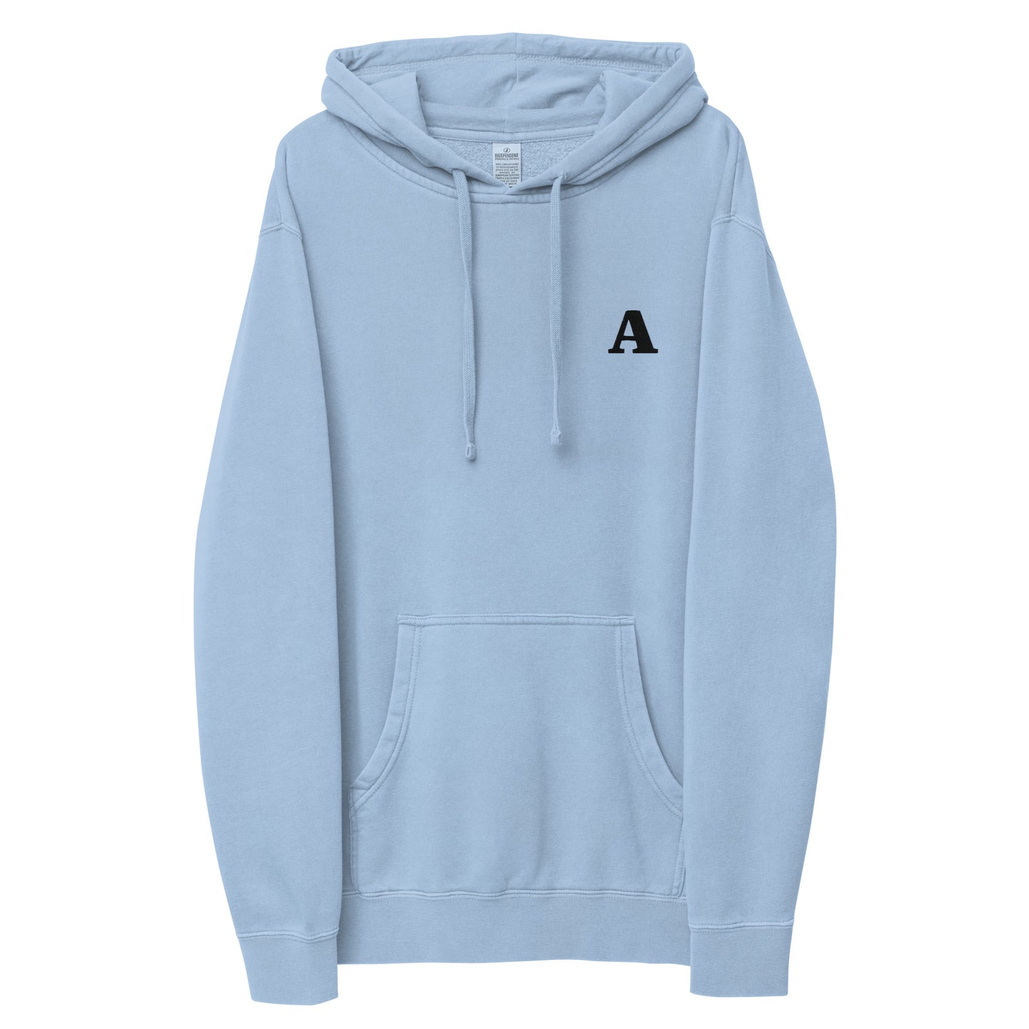 Unisex Premium Personalized Monogram Hoodie in Letter