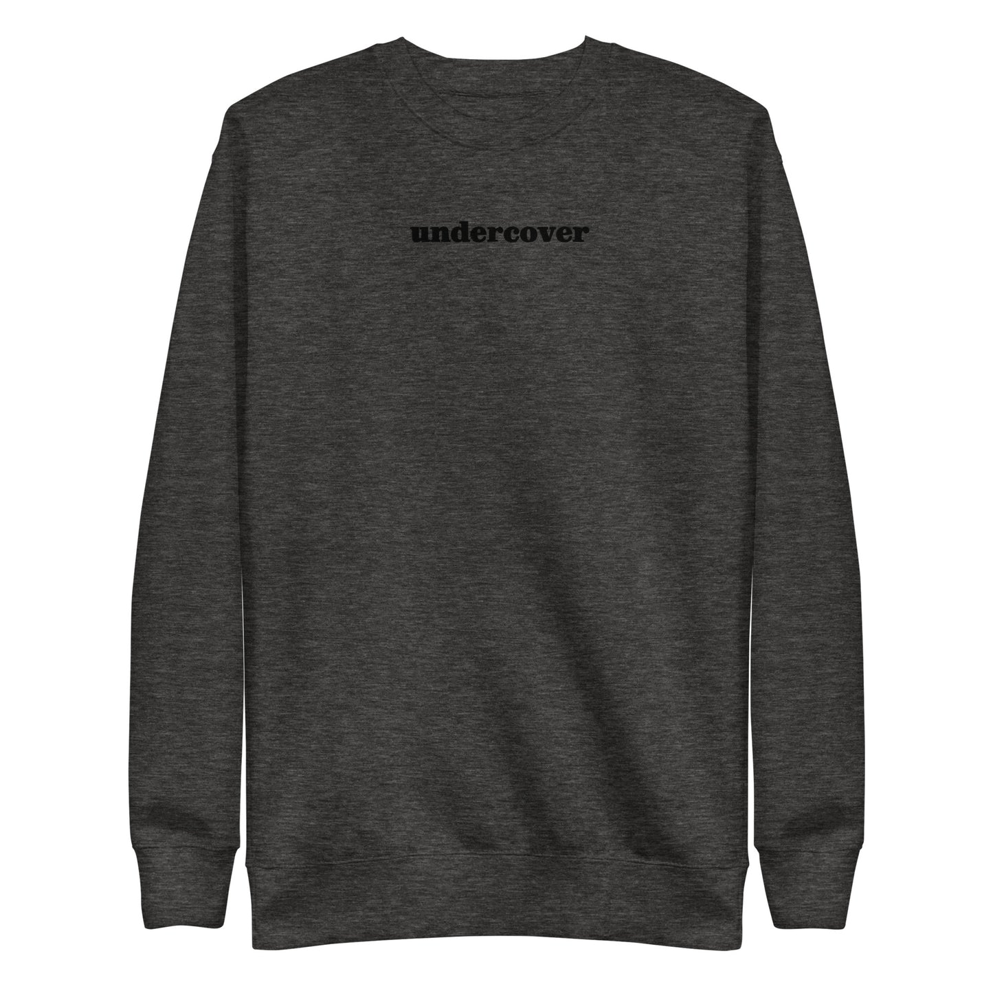 Unisex Premium Embroidered Sweatshirt In Undercover Design