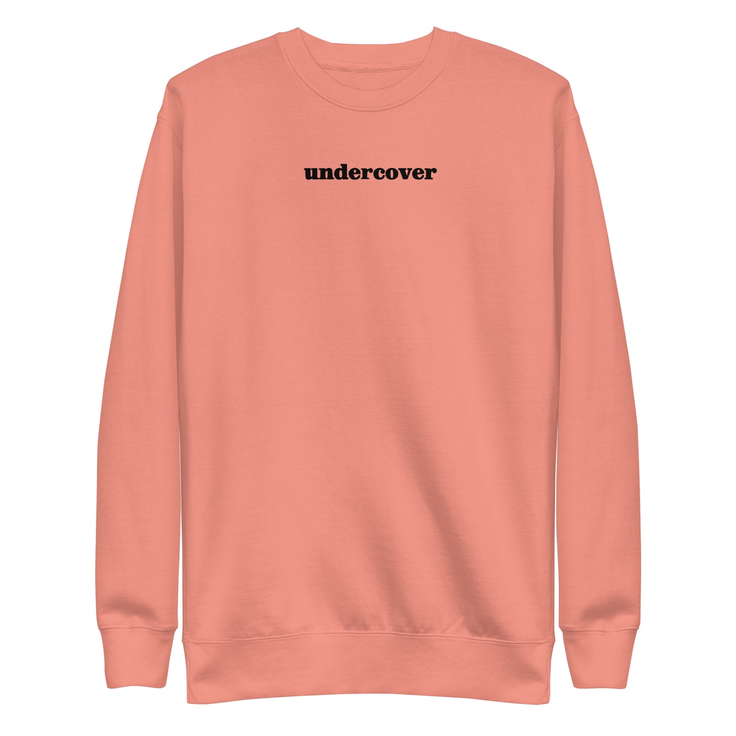 Unisex Premium Embroidered Sweatshirt In Undercover Design