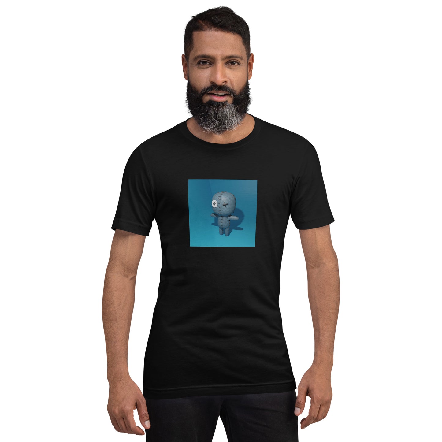 Unisex Graphic T-shirt in Doll Design