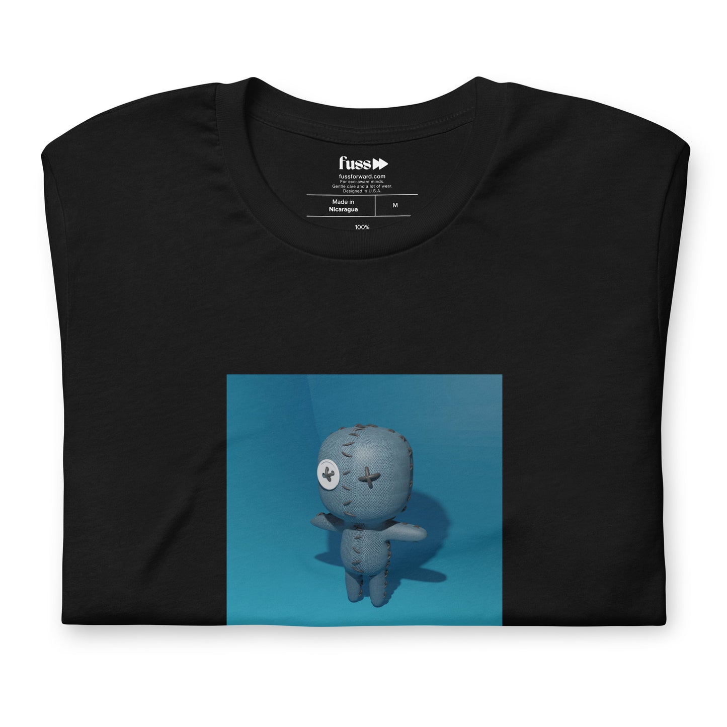 Unisex Graphic T-shirt in Doll Design