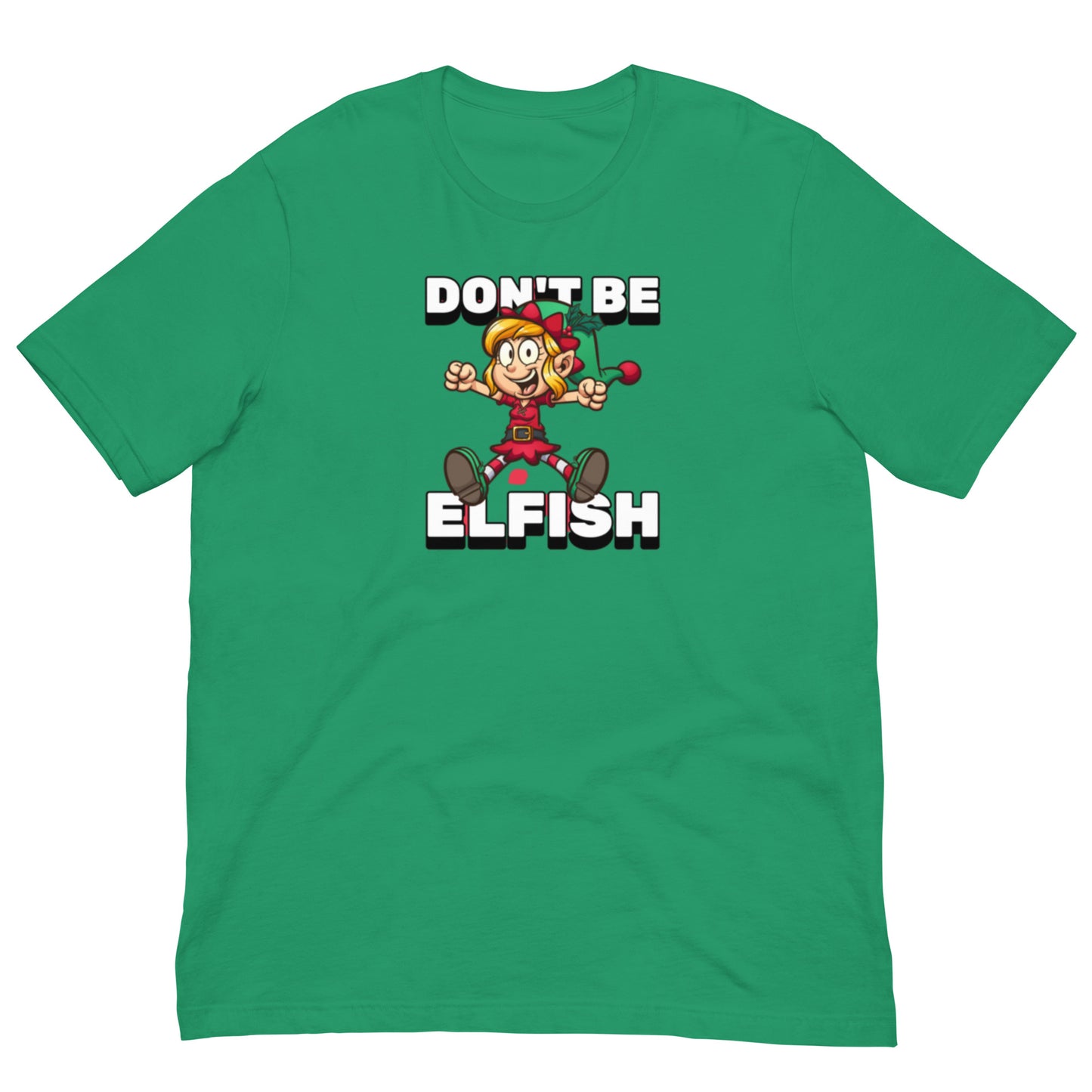 Holiday Unisex T-shirt in Don't Be Selfish
