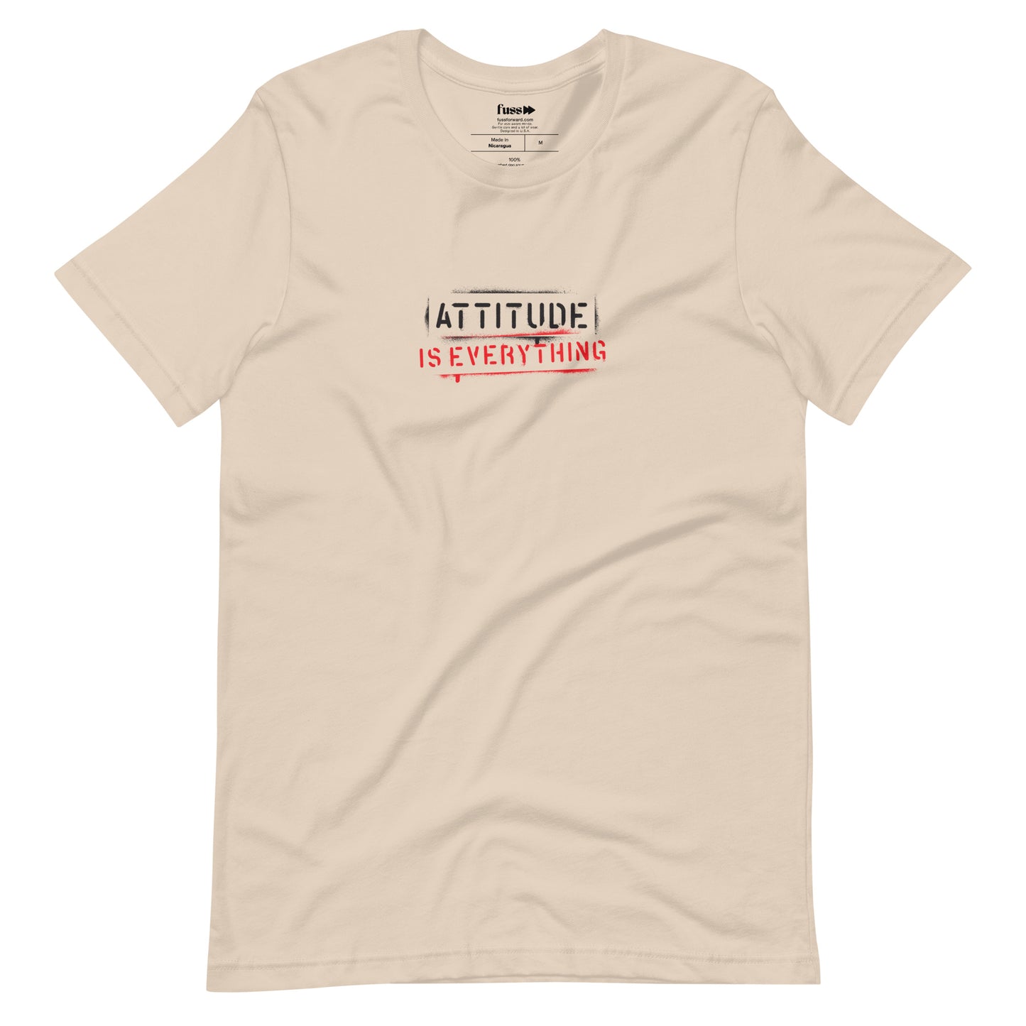 Unisex Graphic T-shirt in Attitude is Everything