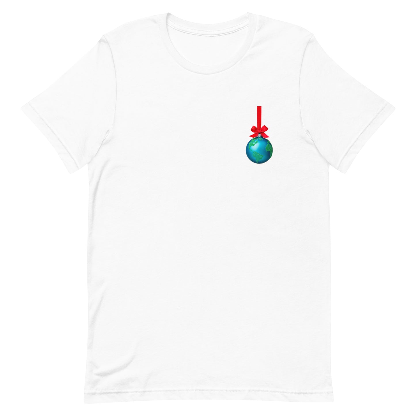 Holiday t-shirt in Planet Ornament