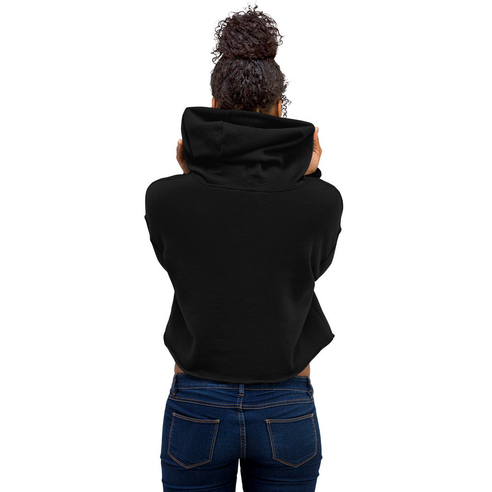 Women Crop Hoodie in Polaroid