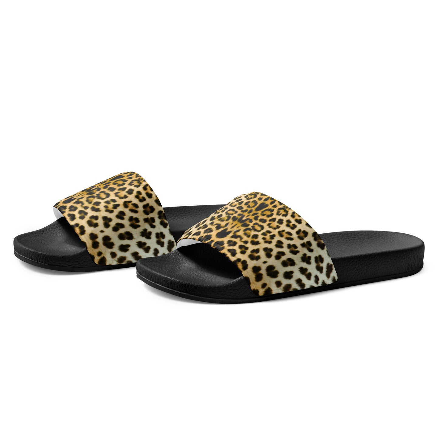 Women's slides In Leopard