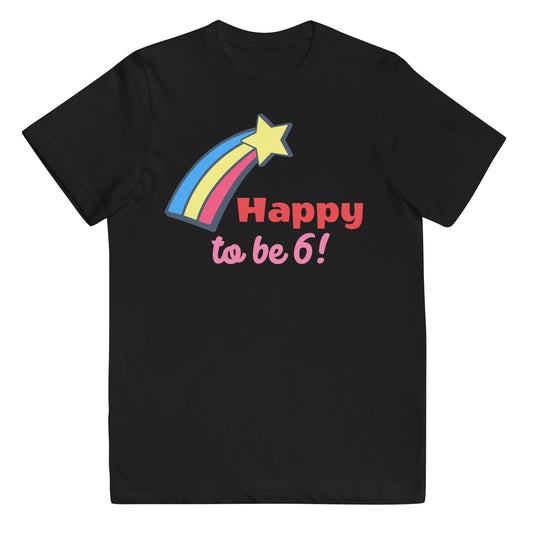 Kids Personalized Graphic Customized T-shirt Happy To Be 3-13 Years!