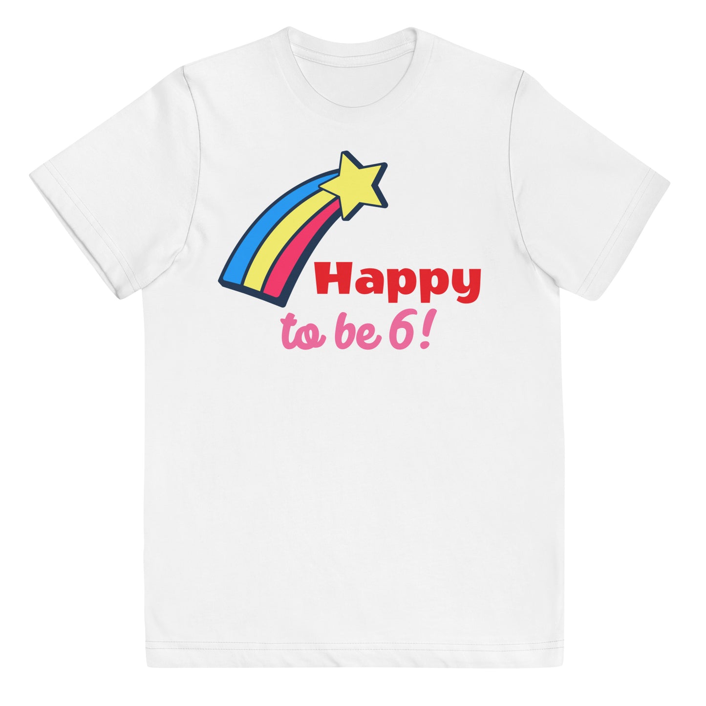 Kids Personalized Graphic Customized T-shirt Happy To Be 3-13 Years!