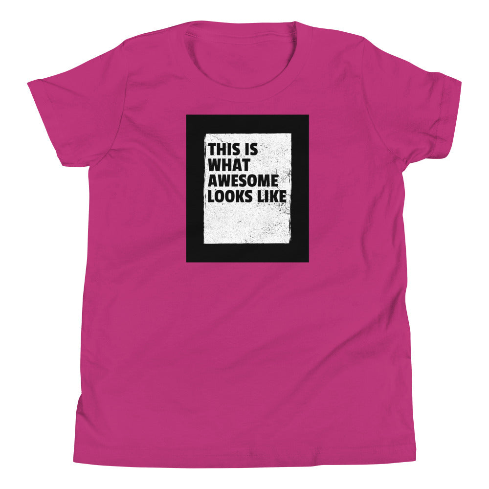 Kids Youth T-Shirt in This is What Awesome Look Like
