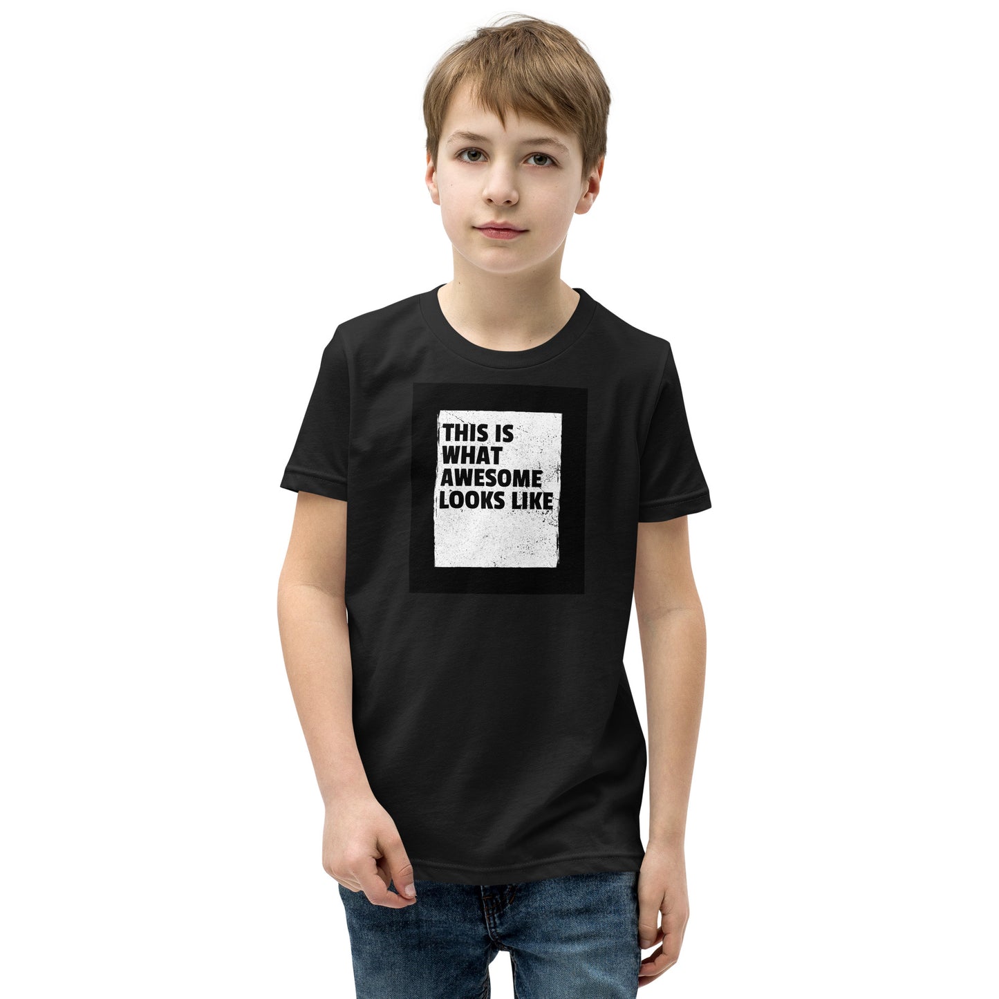 Kids Youth T-Shirt in This is What Awesome Look Like