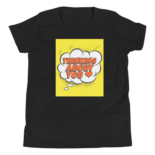 Kids Youth T-Shirt in Thinking about You
