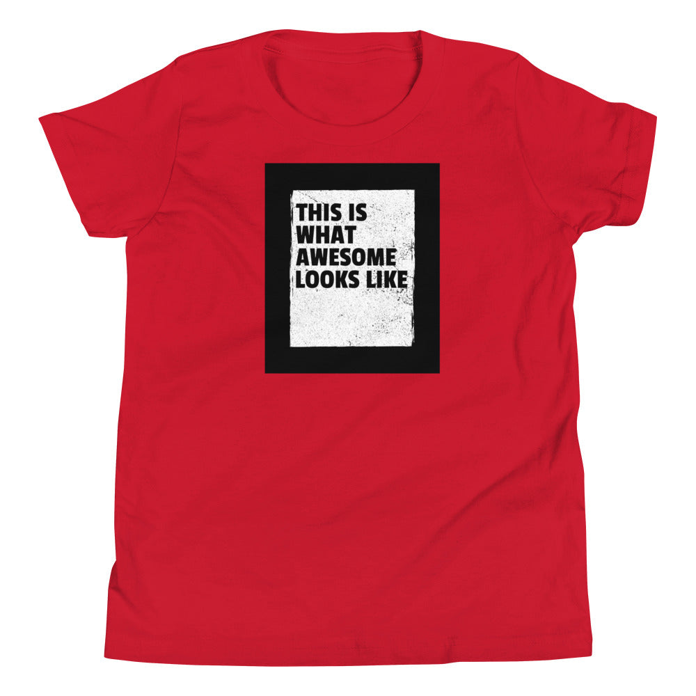 Kids Youth T-Shirt in This is What Awesome Look Like