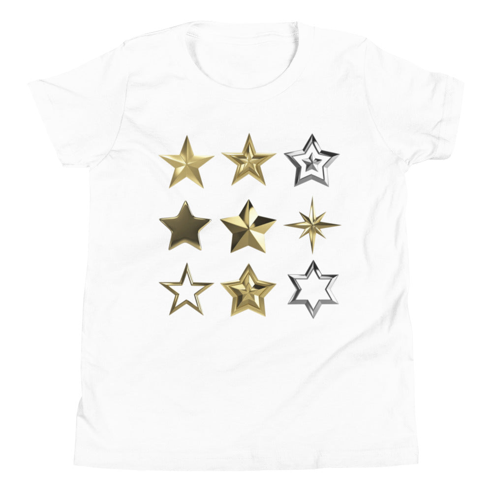 Holiday Kids Youth T-Shirt in Stars