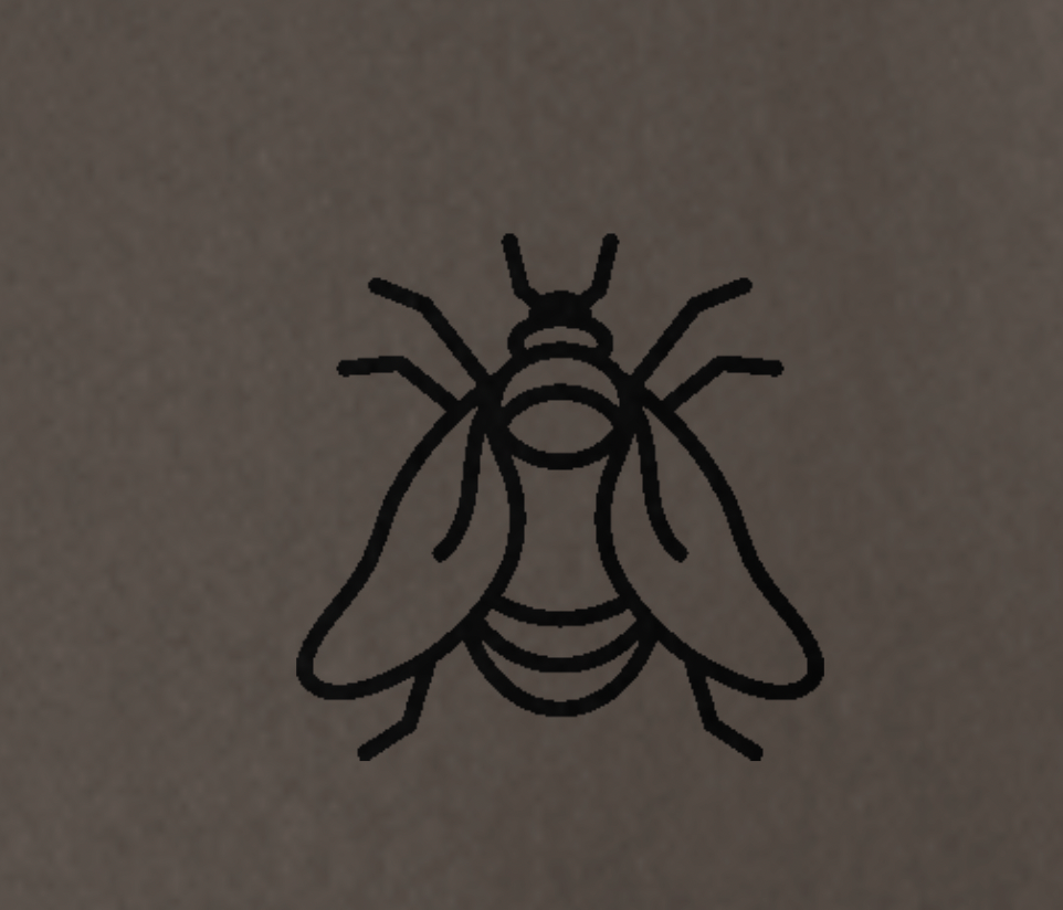 Unisex Premium Embroidery Graphic Hoodie In Bee Design