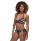 Women Swimwear  Reversible Bikini Top In Tiger
