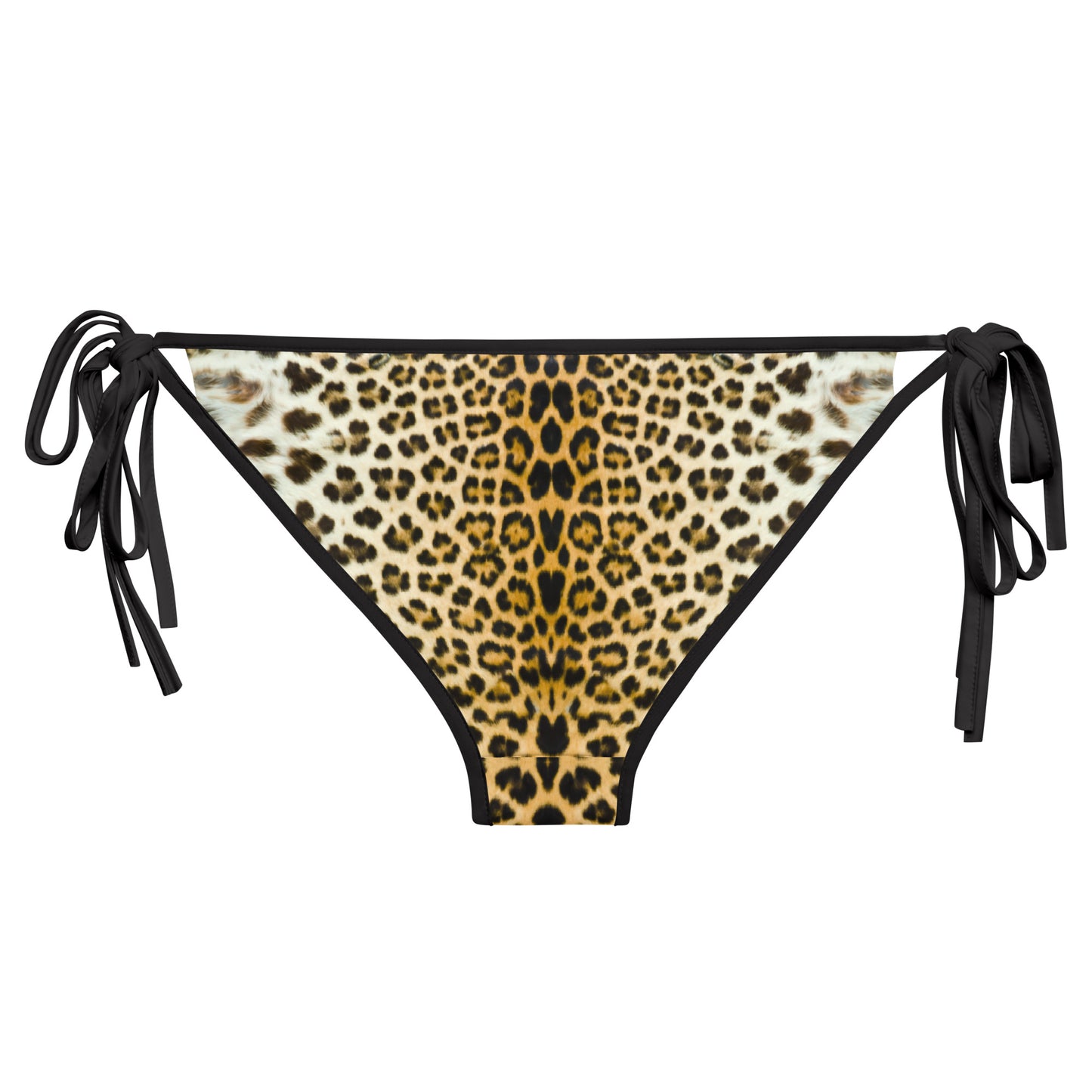 Women Swimwear Set  Reversible Bikini Bottom In Leopard