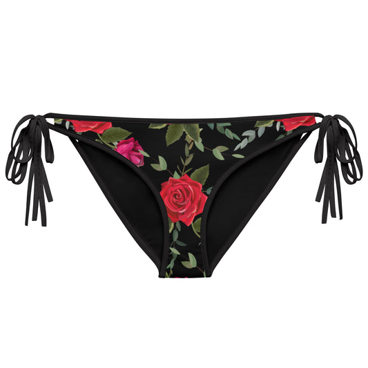Reversible Women Swimwear  Bikini Bottom in Floral