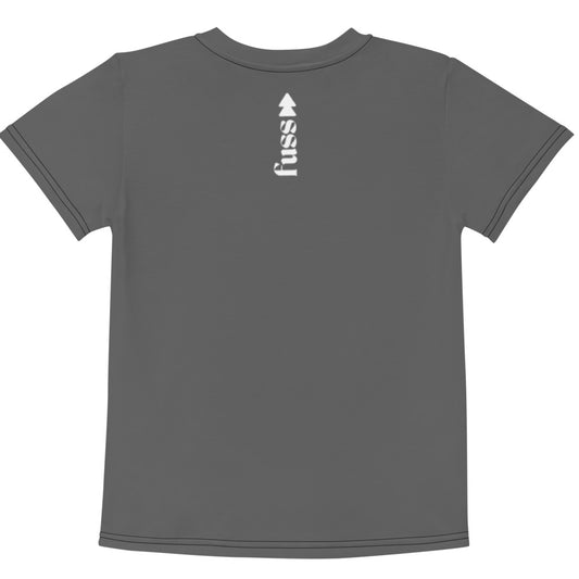 Kids t-shirt with Necklace in Grey