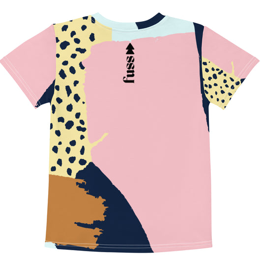 Kids crew neck t-shirt Tee Set In Fun Design