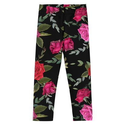 Kid's Leggings Set in Floral Design